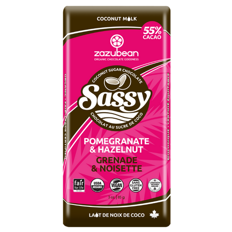 Zazubean- Sassy: Pomegranate & Hazelnut
