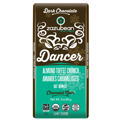 Zazubean: Dancer - Almond Toffee Crunch with Oat Milk
