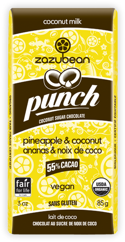 Zazubean: Punch Pineapple & Coconut (85g) - The Supplement Store