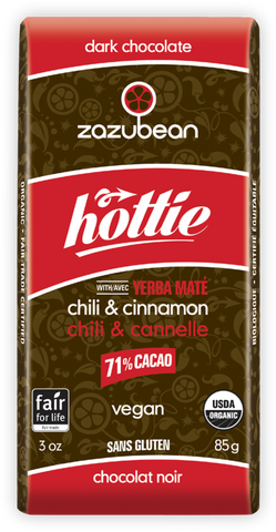 Zazubean: Hottie - Chili & Cinnamon with Yerba Mate (85g)