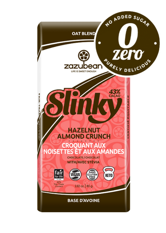Zazubean: Slinky - Hazelnut Almond Crunch (80g)